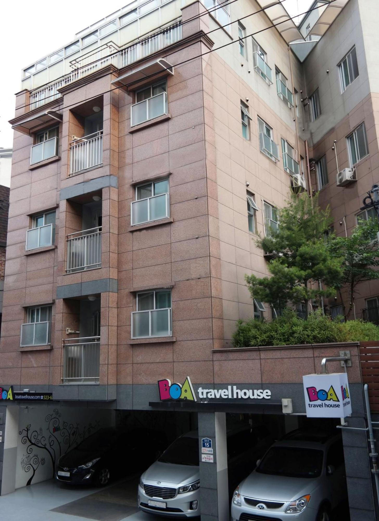 Boa Travel House Hostel Сеул Екстериор снимка