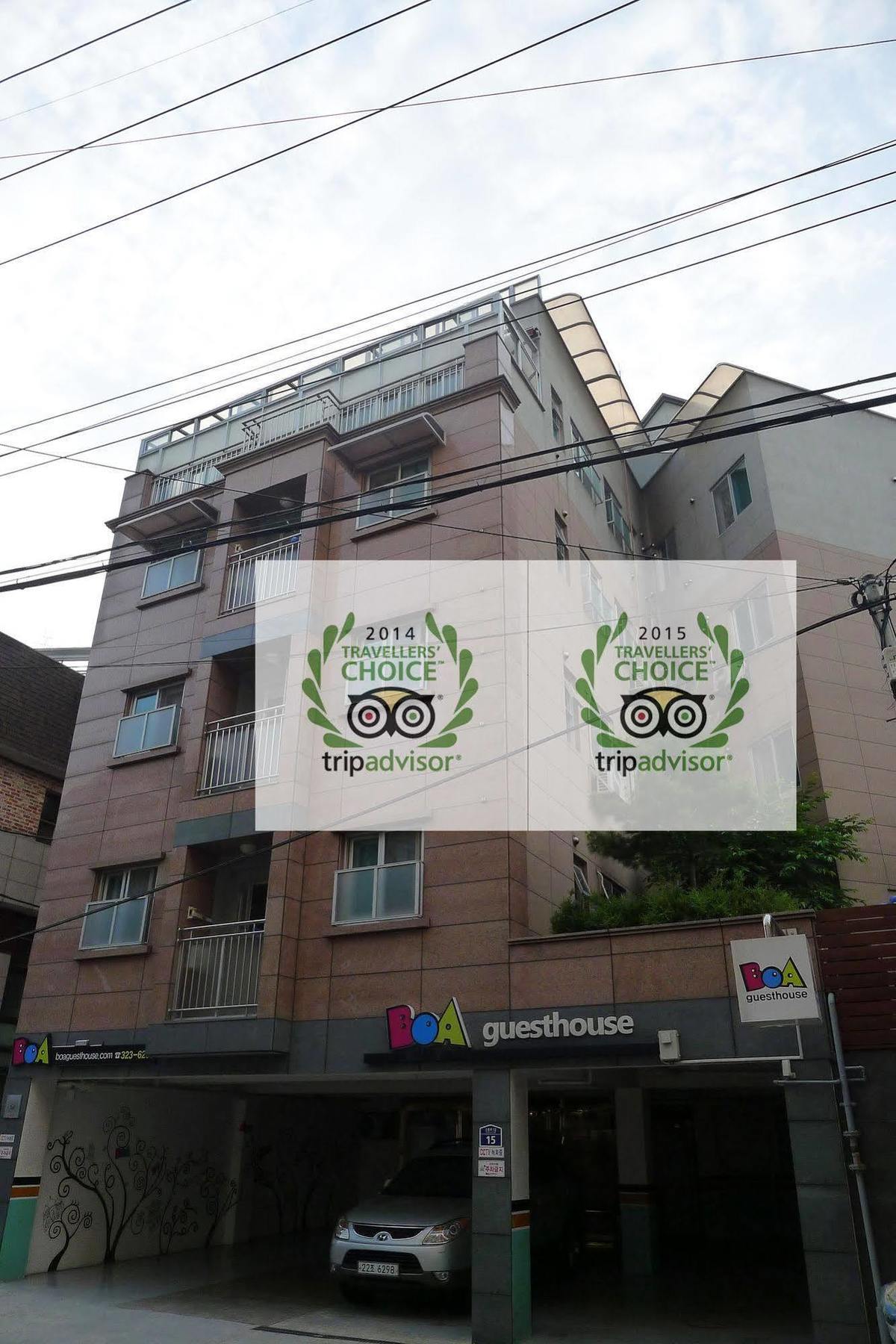 Boa Travel House Hostel Сеул Екстериор снимка